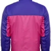 Oliver Tree Let Me Down Pink and Purple Jacket Back