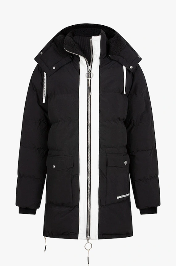 Once We Were Warriors SOYOKO Sleeping Bag Puffer Black Jacket