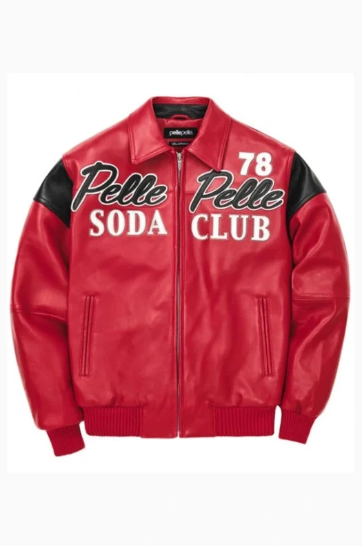 Pelle Pelle Custom Made Soda Club Leather Jacket