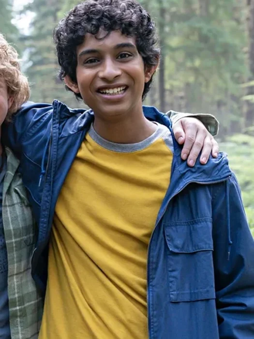 Percy Jackson And The Olympians Grover Underwood Blue Jacket