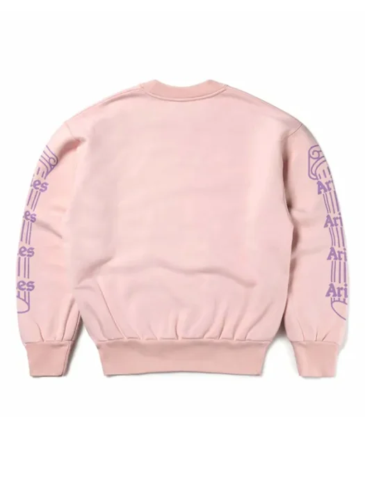 Pink Aries Column black Sweatshirt