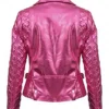 SexLife Billie Connelly Pink Leather Jacket