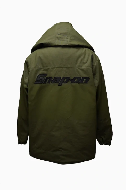 Snap-On Green Hooded Jacket