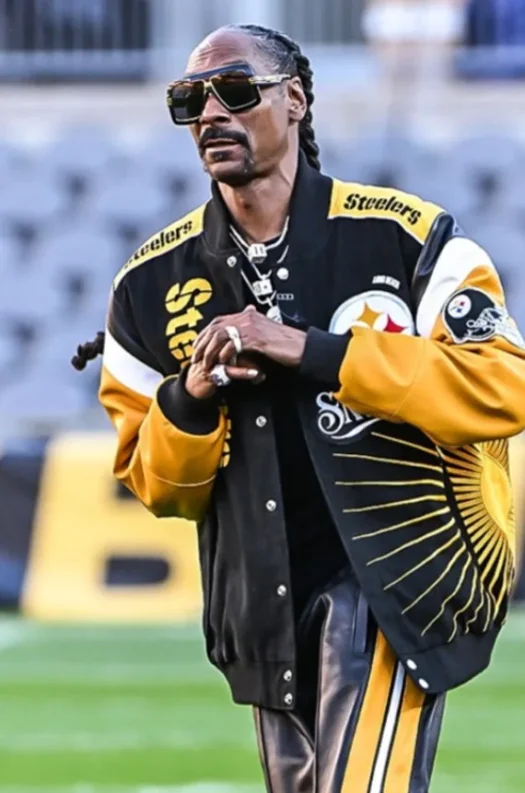 Snoop Dogg Sunday Night Football Steelers Bomber Jacket