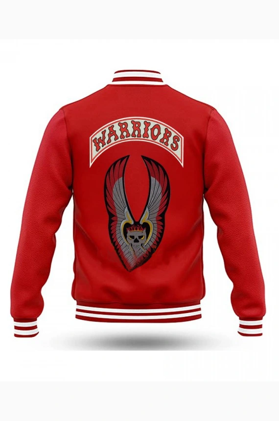 The Warriors Movie Red Bomber Jacket