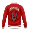 The Warriors Red Bomber Jacket Back