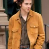 Timothée Chalamet A Complete Unknown Brown Jacket