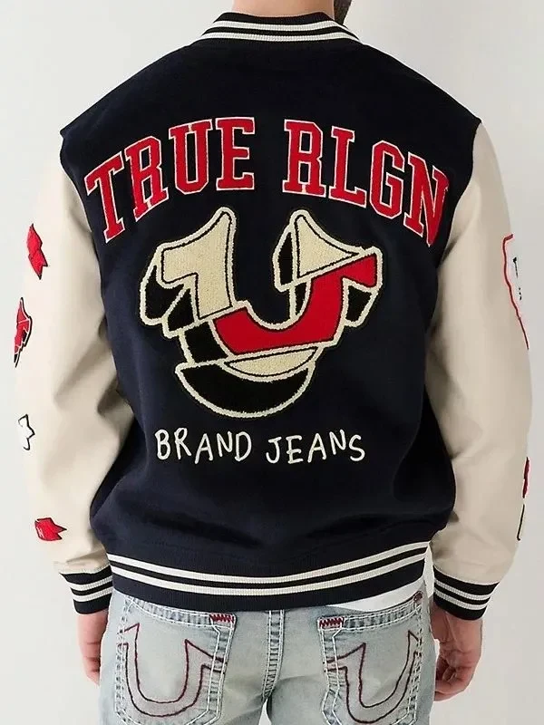 True Religion Varsity Jacket