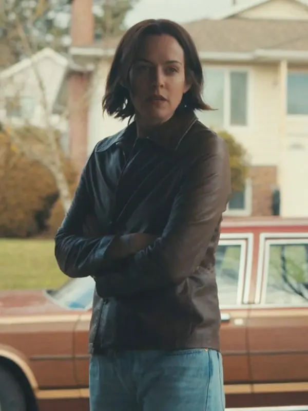 Under the Bridge Rebecca Godfrey Leather Jacket