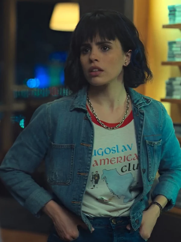 (Un)lucky Sisters 2024 Sofia Morandi Blue Denim Jacket