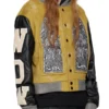 Who Decides War Exclusive Yellow & Black Namesake Bomber Jacket