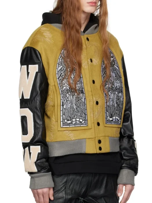 Who Decides War Exclusive Yellow & Black Namesake Bomber Jacket