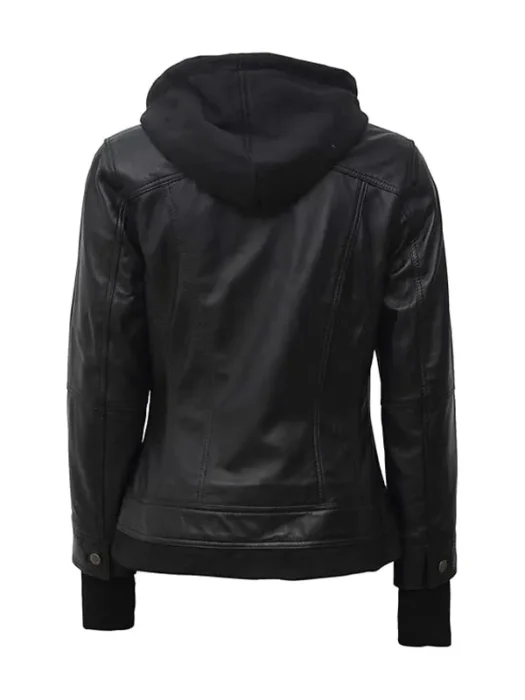 Womens Bomber Leather Jacket