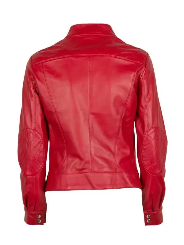 Women’s Real Leather Cafe Jacket