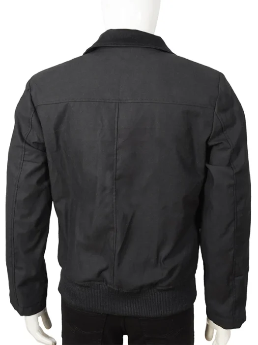 Yellowstone John Dutton Black Cotton Jacket