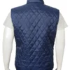 Yellowstone Kevin Blue Quilted Vest