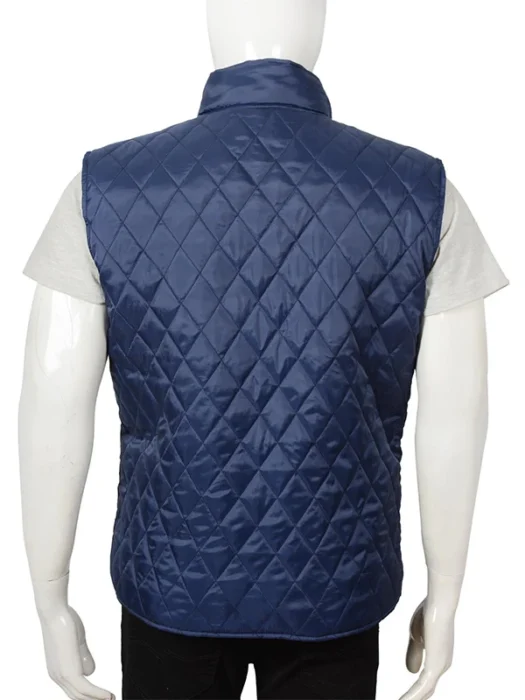 Yellowstone Kevin Blue Quilted Vest