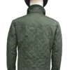 Yellowstone SO4 John Dutton Green Quilted Jacket