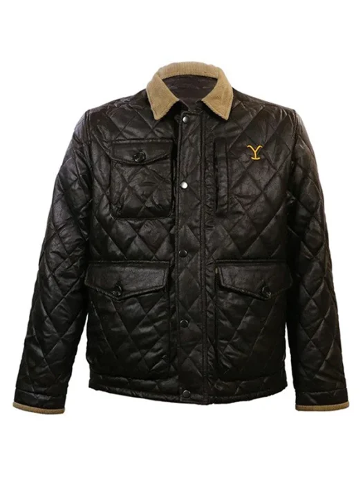 Yellowstone Season 5 John Dutton Leather Jacket