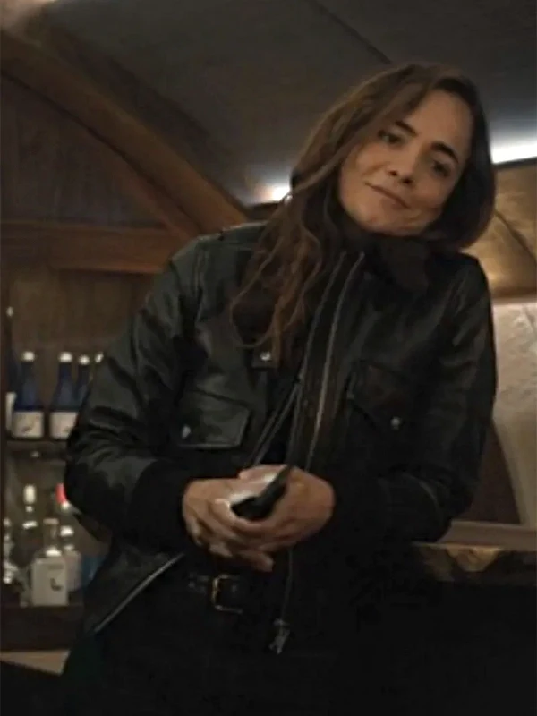 A Murder at the End of the World Sian Leather Jacket