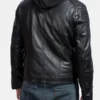 Back Street Black Leather Jacket