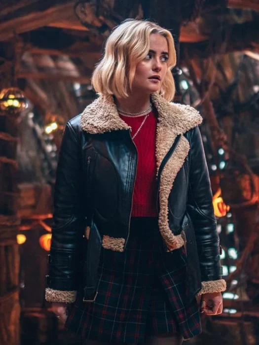 Doctor Who Ruby Sunday Shearling Jacket