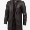 Men’s Brown Real Lambskin Leather Coat