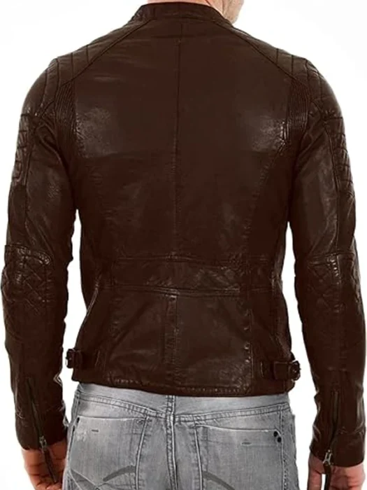 Men's New Zealand Lambskin Leather Classic Jacket