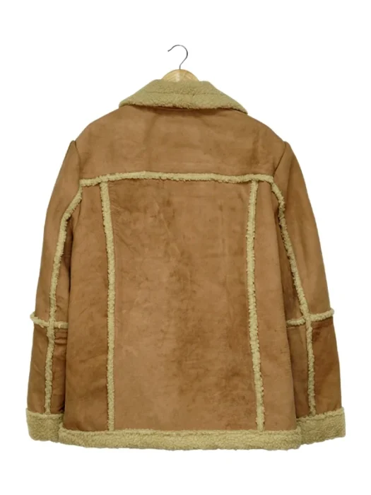 Roy Tillman Suede Brown Shearling Jacket