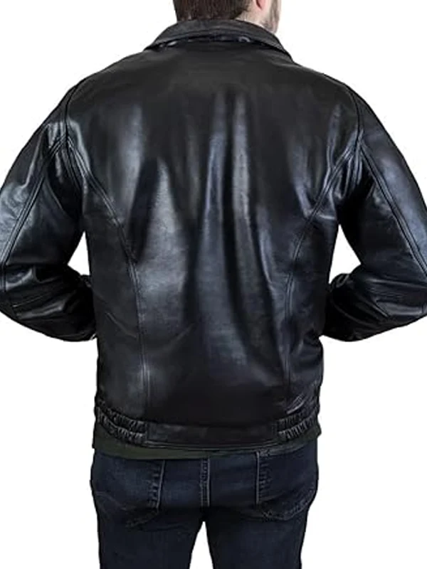 Victory Mens Leather Jacket Mens Genuine Leather Bomber Jacket