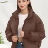 Women’s Winter Puffer Cropped Jacket