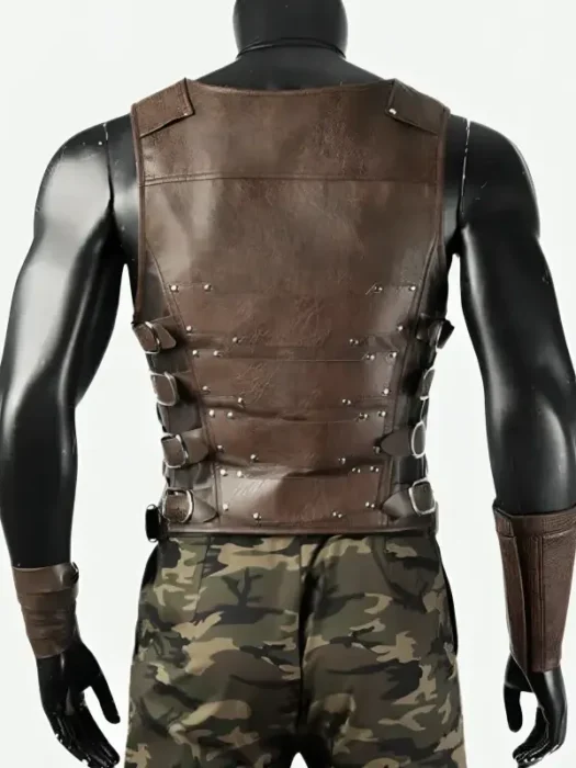 Aaron Taylor-Johnson Kraven the Hunter Vest Back