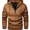 Antioch Men’s Brown Hooded Jacket