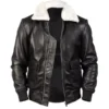 Brockton Men’s G-1 Bomber Leather Jacket