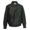 Men’s Leather Blouson Jacket