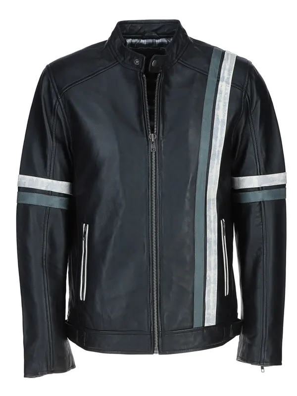 Ryker Men’s Black Leather Jacket