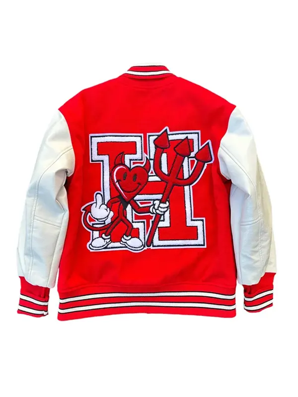 10 Time World Champions Heart Breaker Varsity Jacket Back