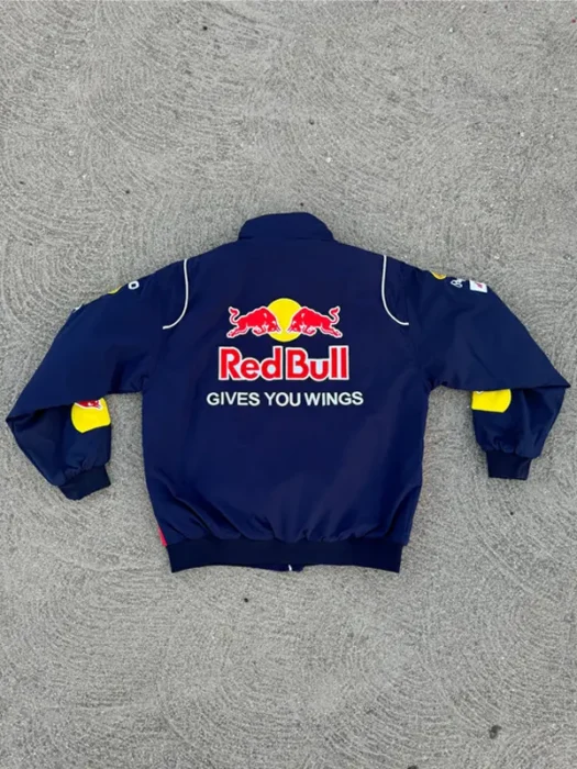 Adult F1 Vintage Racing Redbull Performance Racing Jacket Back