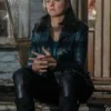 Ash vs Evil Dead Lucy Lawless Leather Coat