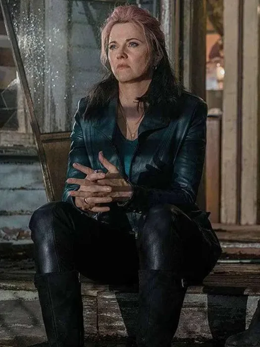 Ash vs Evil Dead Lucy Lawless Leather Coat