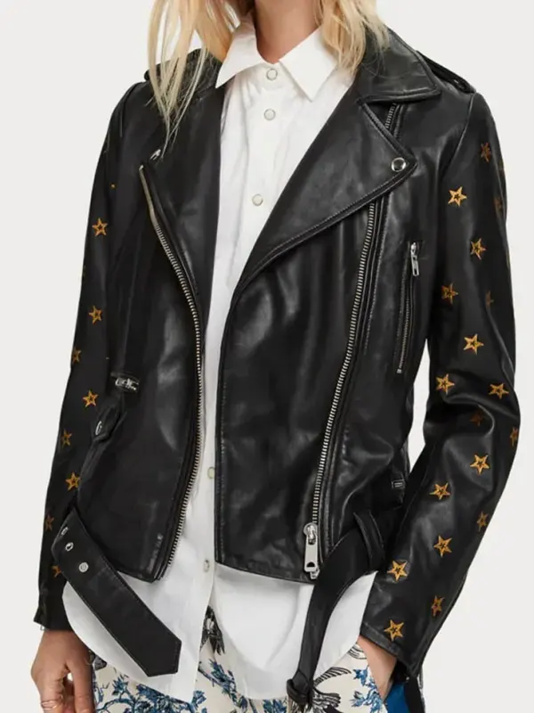 Batwoman Nicole Kang Black Leather Jacket