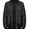 Black & Off-White Porterville Classic Flight Jacket