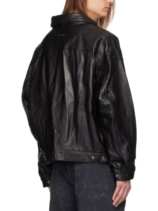 Black Sabbath Leather Jacket Back