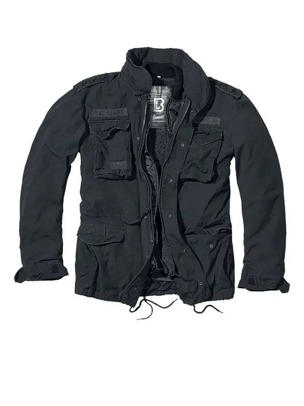 Brandit M65 Giant Winter Black Jacket