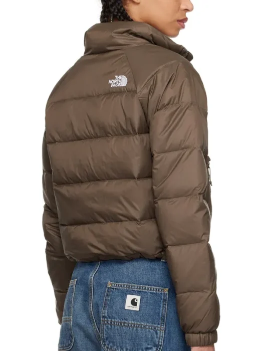 Brown Hydrenalite Down Jacket Back