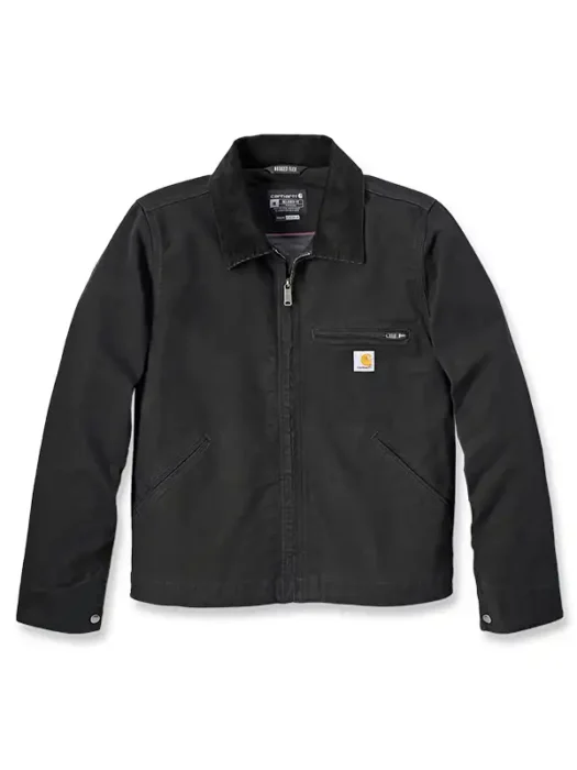 Carhartt Relaxed Fit Rugged Flex Detroit Black Jacket