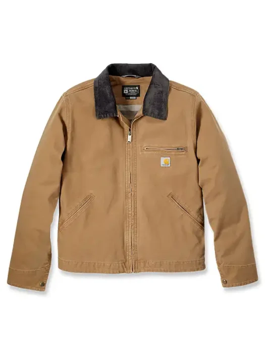 Carhartt Relaxed Fit Rugged Flex Detroit Brown Jacket