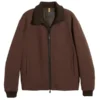 Emperor of Ocean Park Talcott Garland Brown Bomber Jacket