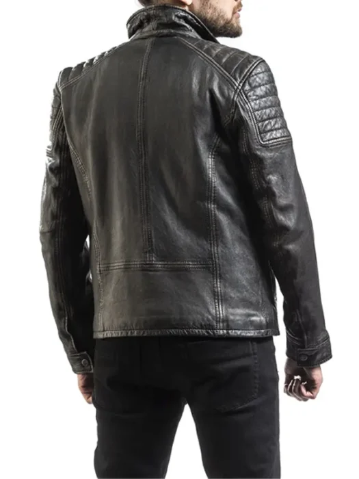 Gipsy Randall NSLROV Leather Jacket Back