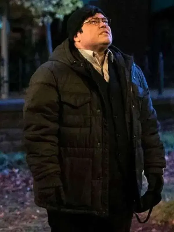 Guillermo de la Cruz What We Do in the Shadows Puffer Hooded Jacket